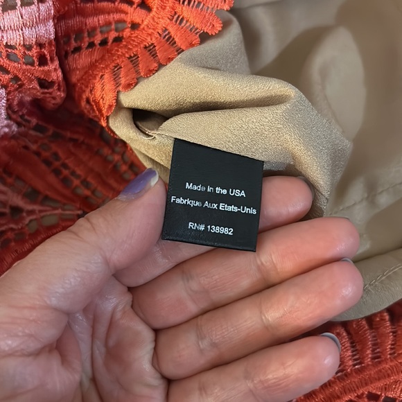 Dress the population brigitte lace romper - Picture 5 of 7